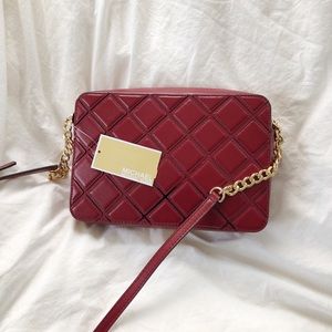 **NEW** Michael Kors leather crossbody
